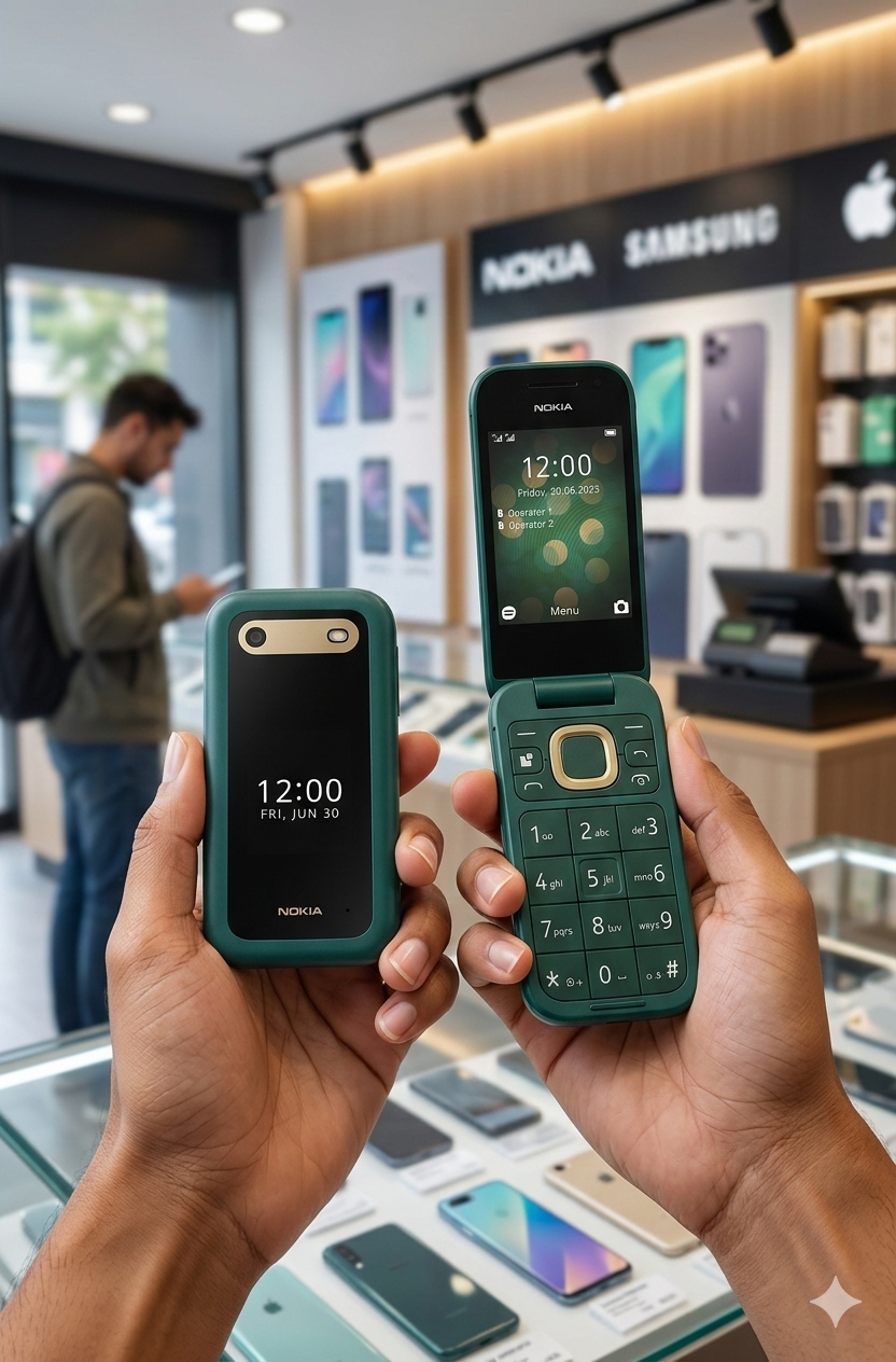 Nokia 2660 Flip Feature Phone | বাটন ফোনের সেরা পছন্দ